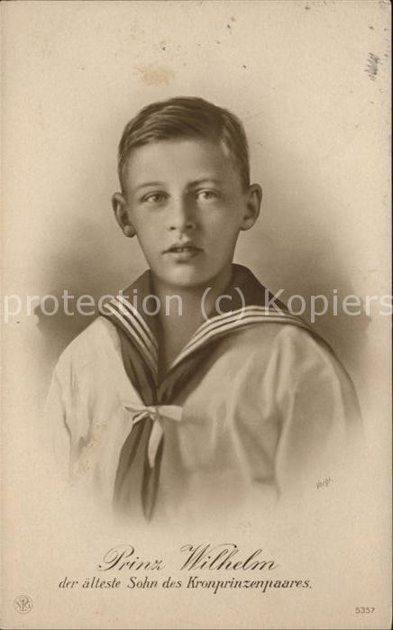 Adel Preussen Prinz Wilhelm