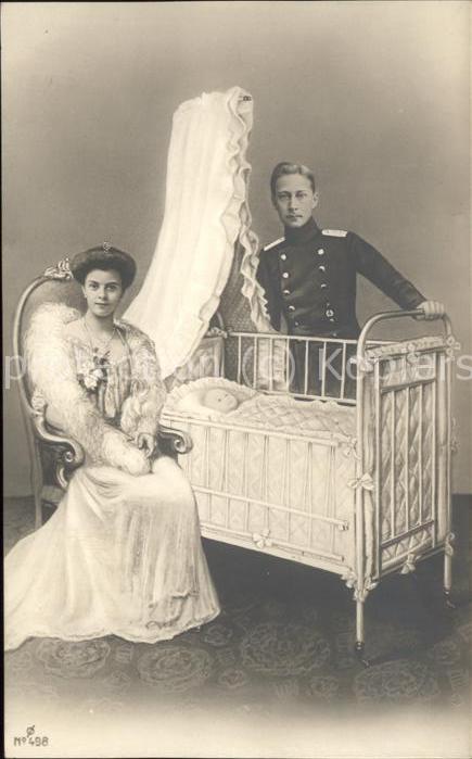 Adel Preussen Kronprinzenpaar  Wilhelm Cecilie