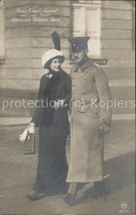Adel Preussen Prinz Ernst August Prinzessin Victoria