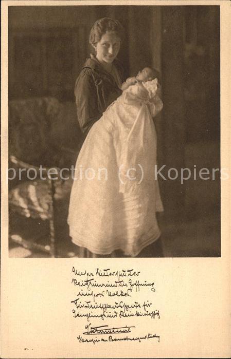 Adel Braunschweig Herzpgin Victoria-Luise