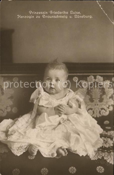 Adel Braunschweig Lüneburg Prinzessin Friederike Luise