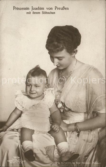 Adel Preussen Prinzessin Joachim