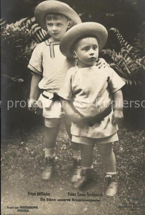Adel Preussen Prinz Wilhelm Prinz Louis Ferdinand