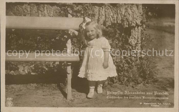 Adel Preussen Prinzessin Alexandrine