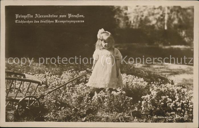 Adel Preussen Prinzessin Alexandrine