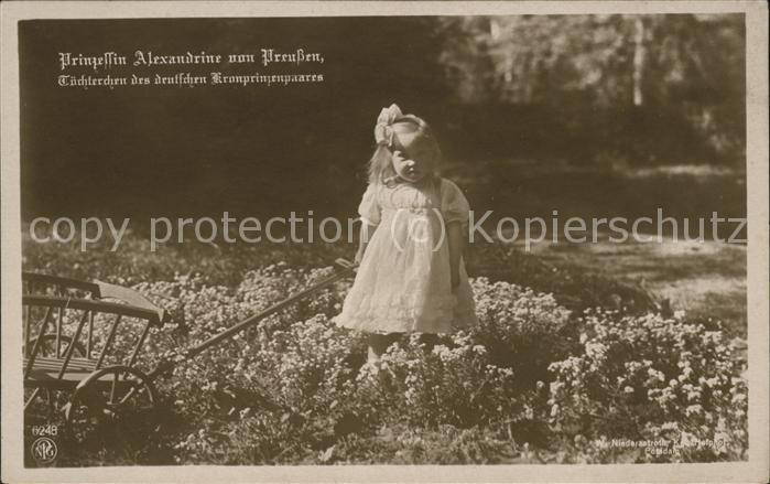 Adel Preussen Prinzessin Alexandrine