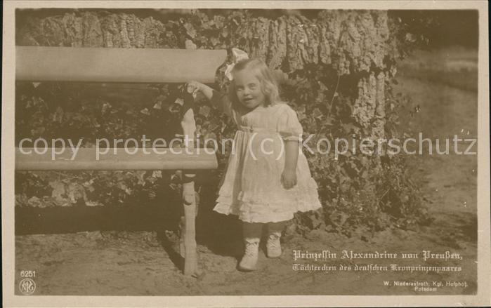 Adel Preussen Prinzessin Alexandrine