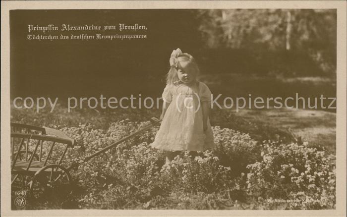 Adel Preussen Prinzessin Alexandrine