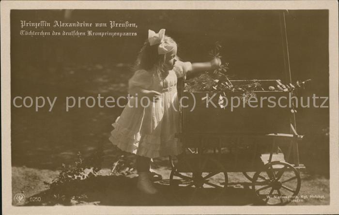 Adel Preussen Prinzessin Alexandrine