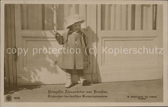 Adel Preussen Prinzessin Alexandrine