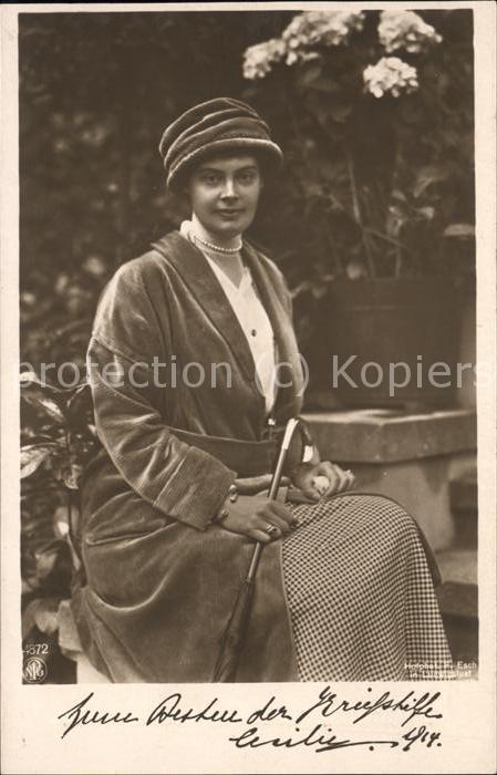 Adel Preussen Kronprinzessin Cecilie