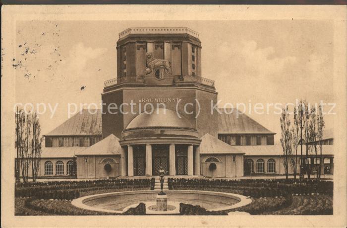 Ausstellung Baufach Leipzig 1913 Halle für Raumkunst