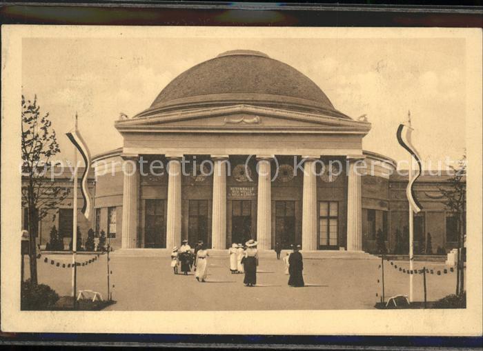 Ausstellung Baufach Leipzig 1913 Betonhalle