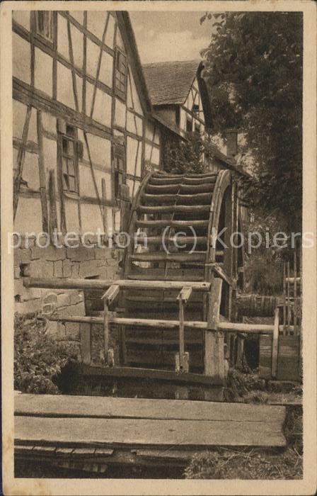 Wassermuehle Bad Blankenburg Graupenmühle