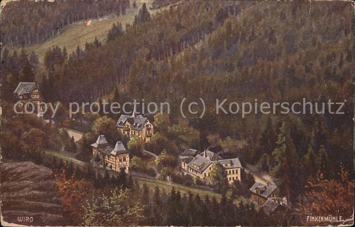 Verlag WIRO Wiedemann Nr. 2503/4 Bad Finkenmühle