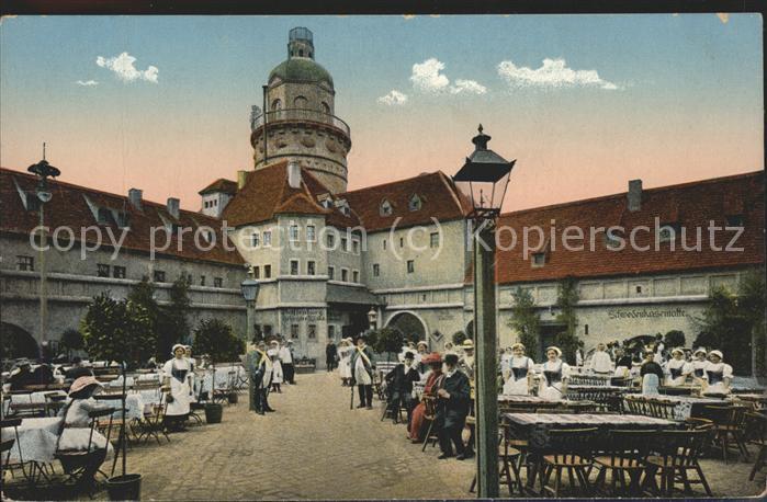 Ausstellung Baufach Leipzig 1913 Hof der Pleißenburg
