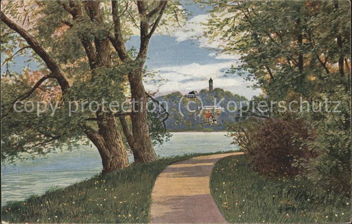 Verlag Wiedemann WIRO Nr. 3576 A Greiz Parksee Schloß