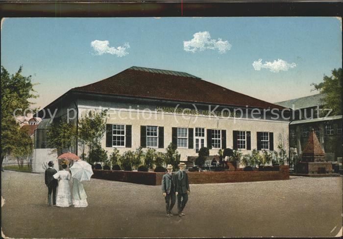 Ausstellung Baufach Leipzig 1913 Krankenhausbau