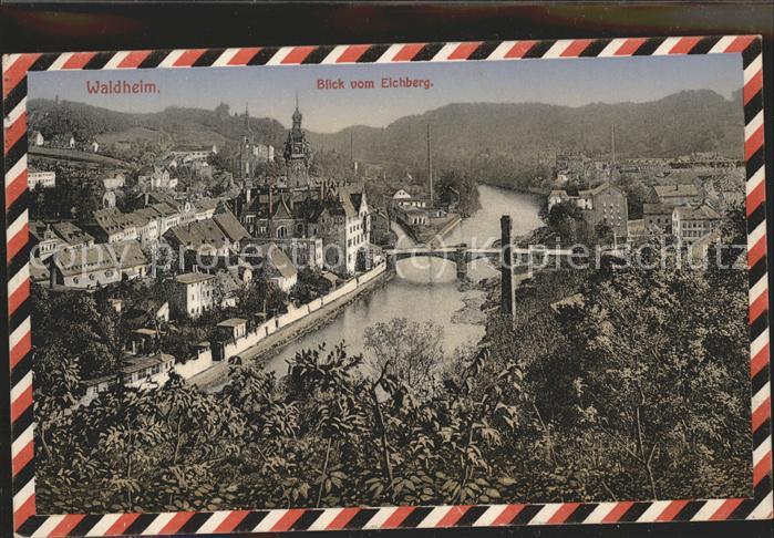 Waldheim Sachsen Blick vom Eichberg