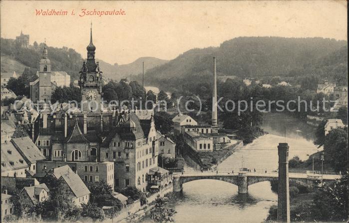 Waldheim Sachsen Blick ins Zschopautale