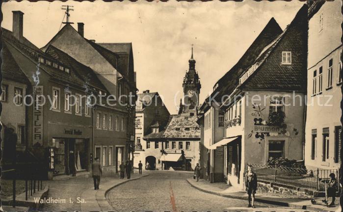 Waldheim Sachsen Strassenansicht