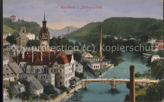 Waldheim Sachsen Blick ins Zschopautale