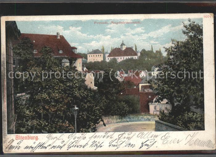 Altenburg Thueringen Feindl.Magdalenenstift