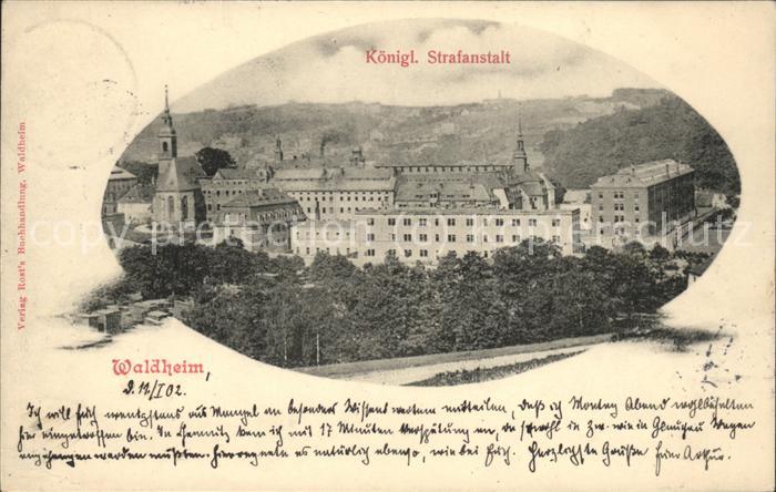 Waldheim Sachsen Koenigl.Strafanstalt