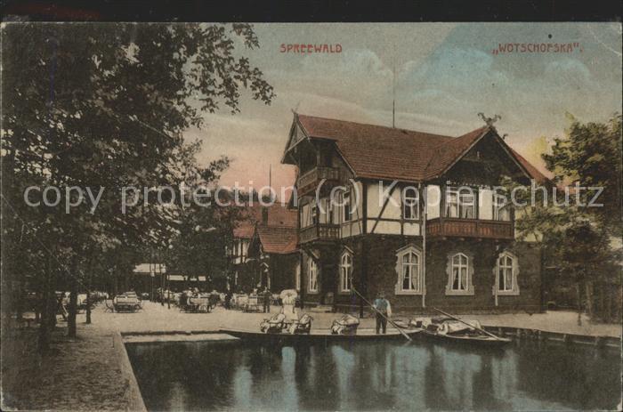 Wotschofska Waldhotel Restaurant Anlegestelle Wasse