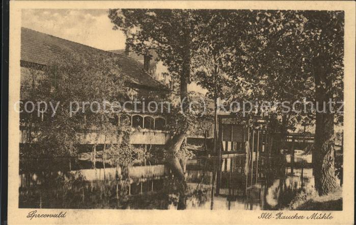 Altzauche Mühle Wasserstrasse