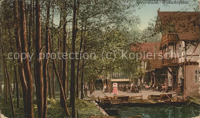 Wotschofska Waldhotel Restaurant Landungsplatz Wass