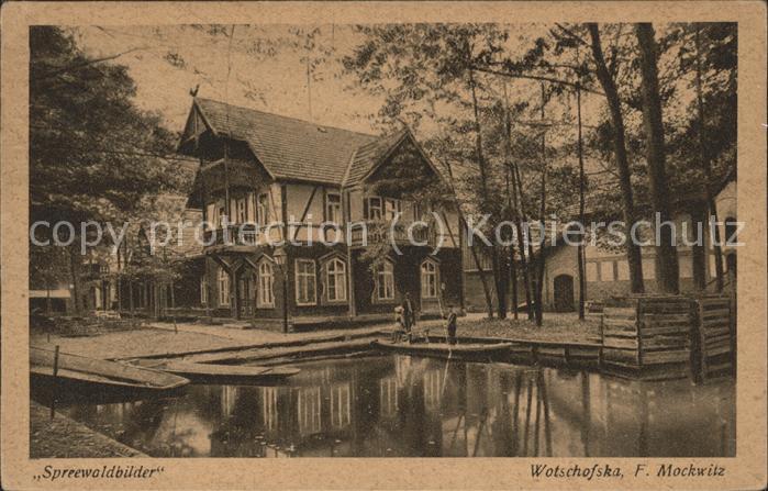 Wotschofska Waldhotel Restaurant Kahn Anlegestelle
