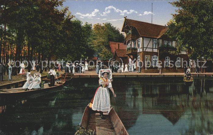 Wotschofska Waldhotel Restaurant Kahn Anlegestelle Wasserstrasse