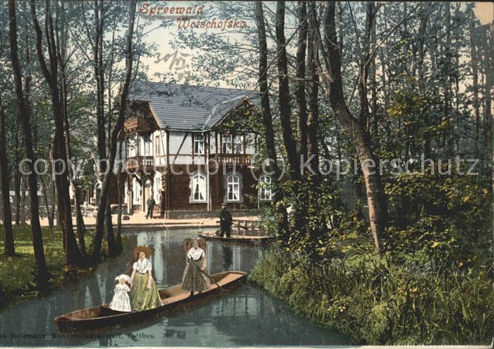 Wotschofska Waldhotel Restaurant Kahn Anlegestelle