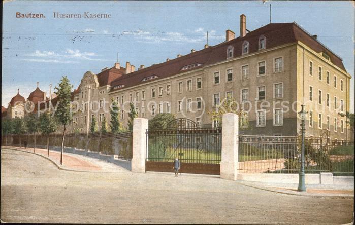 Bautzen Husaren Kaserne Feldpost Stempel Lazare