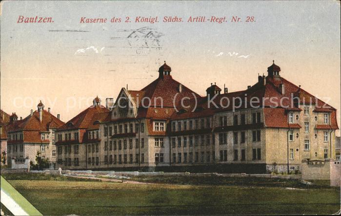 Bautzen Kaserne Königliches Artillerie Regiment