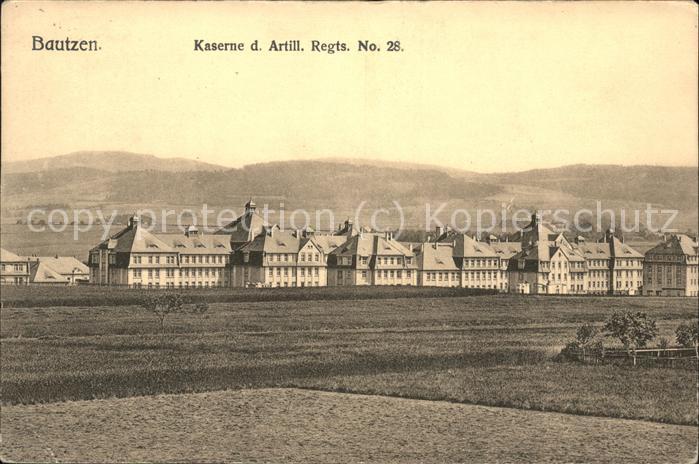Bautzen Kaserne Artillerie Regiment Nr. 28