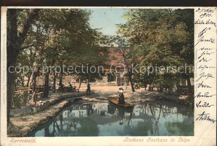 Leipe Buchans Gasthaus Wasserstrasse Kahn Anl