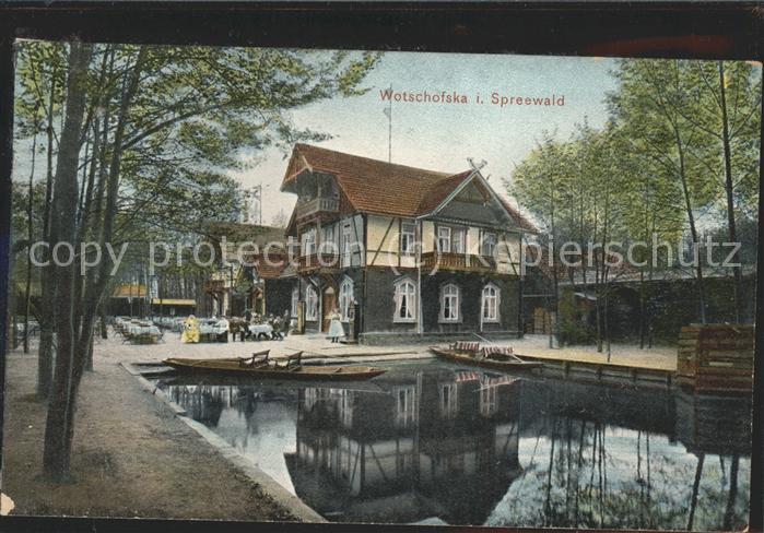 Wotschofska Waldhotel Restaurant Kahn Anlegestelle