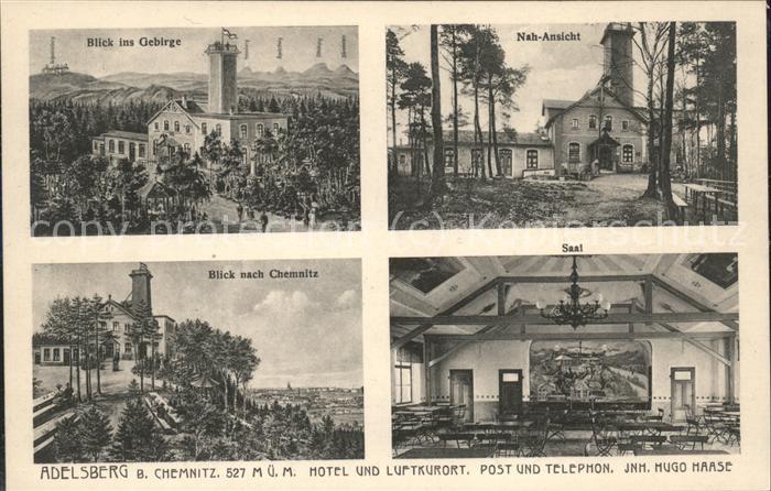 Adelsberg Chemnitz mit Adelsbergturm