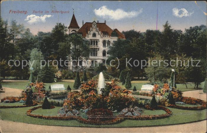 Freiberg Sachsen Partie im Adlerpark