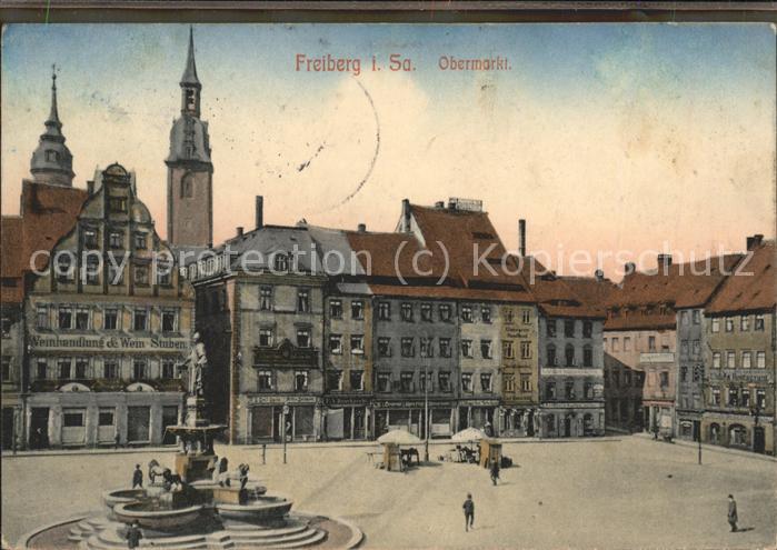 Freiberg Sachsen Obermarkt