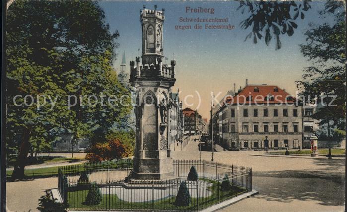 Freiberg Sachsen Schwedendenkmal