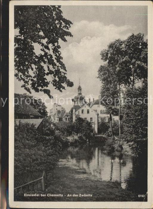 Einsiedel Chemnitz Partie an der Zwönitz