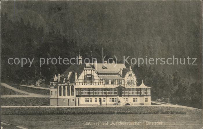 Einsiedel Erzgebirge Waidesrauschen