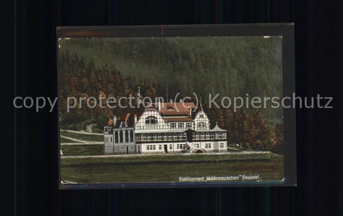 Einsiedel Erzgebirge Waldesrauschen