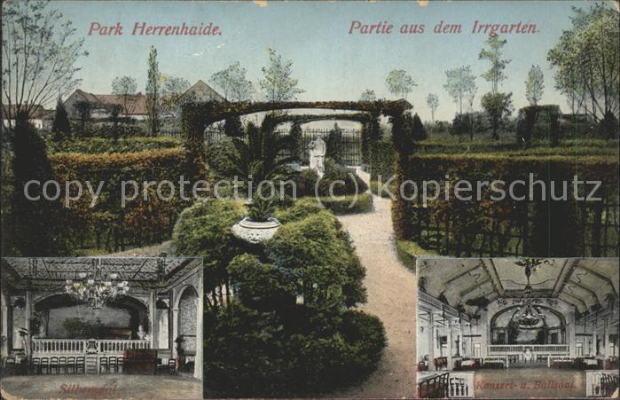 Burgstaedt Sachsen Park Herrenhaide