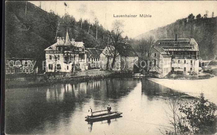 Mittweida Lauenhainer Mühle Boot