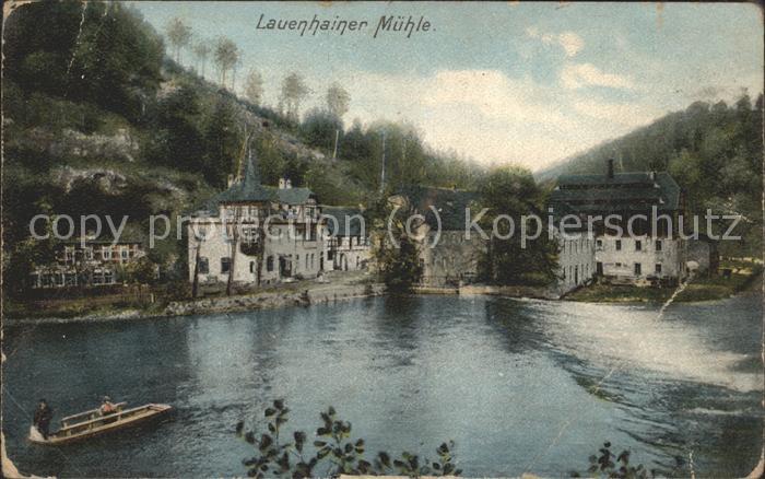 Mittweida Lauenhainer Mühle Boot