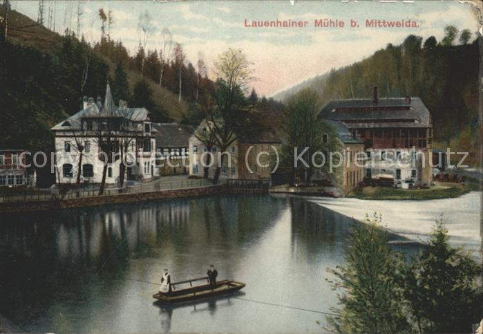 Mittweida Lauenhainer Mühle Boot